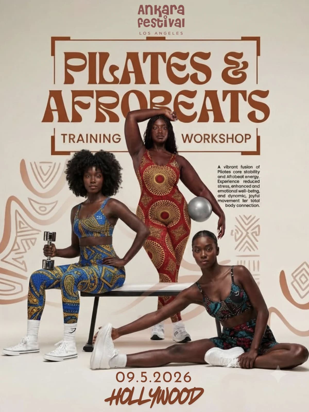 Pilates & Afrobeats Training Workshop — September 5, 2026, Hollywood